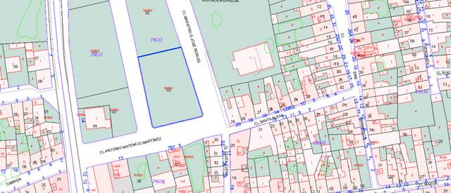 Terreno residencial en Venta en Calle Maestro Don José Robles en Javalí Viejo