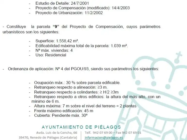 Residencial en venda en Piélagos