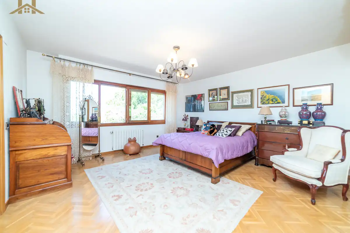 Dormitori de Casa o xalet en venda en Boadilla del Monte amb Calefacció, Jardí privat i Parquet