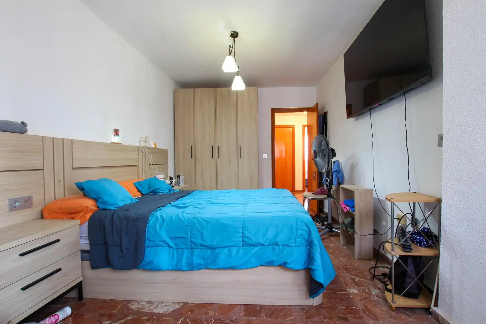 Bedroom of Flat for sale in Águilas  with Terrace, Furnished and Balcony