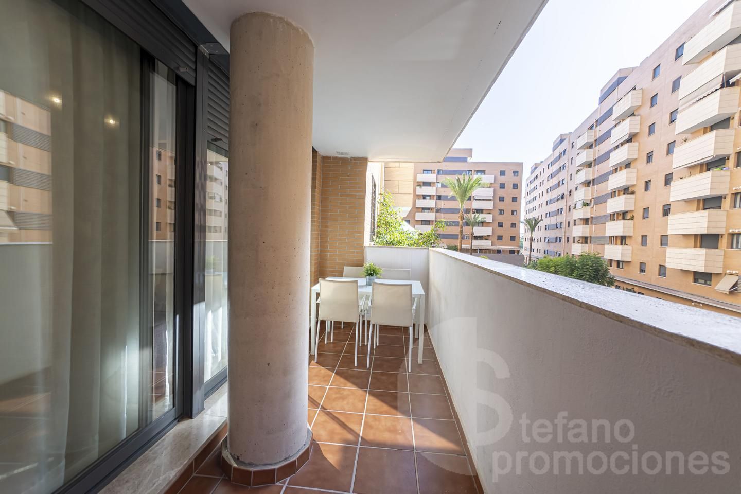 Terrace of Flat for sale in Málaga Capital  with Air Conditioner, Terrace and Community pool