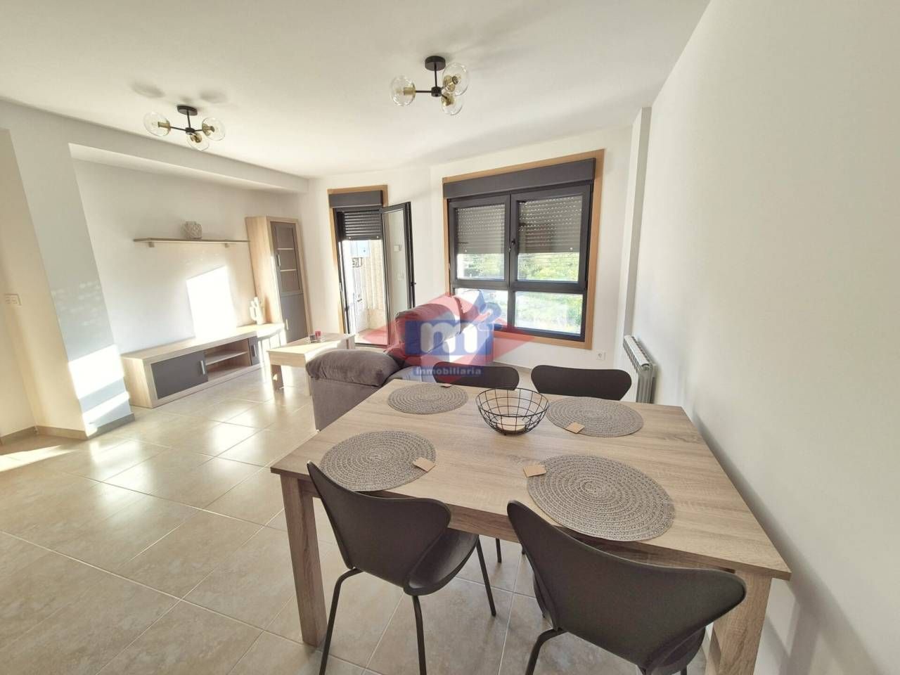Esszimmer von Wohnung miete in Salvaterra de Miño mit Heizung, Terrasse und Abstellraum