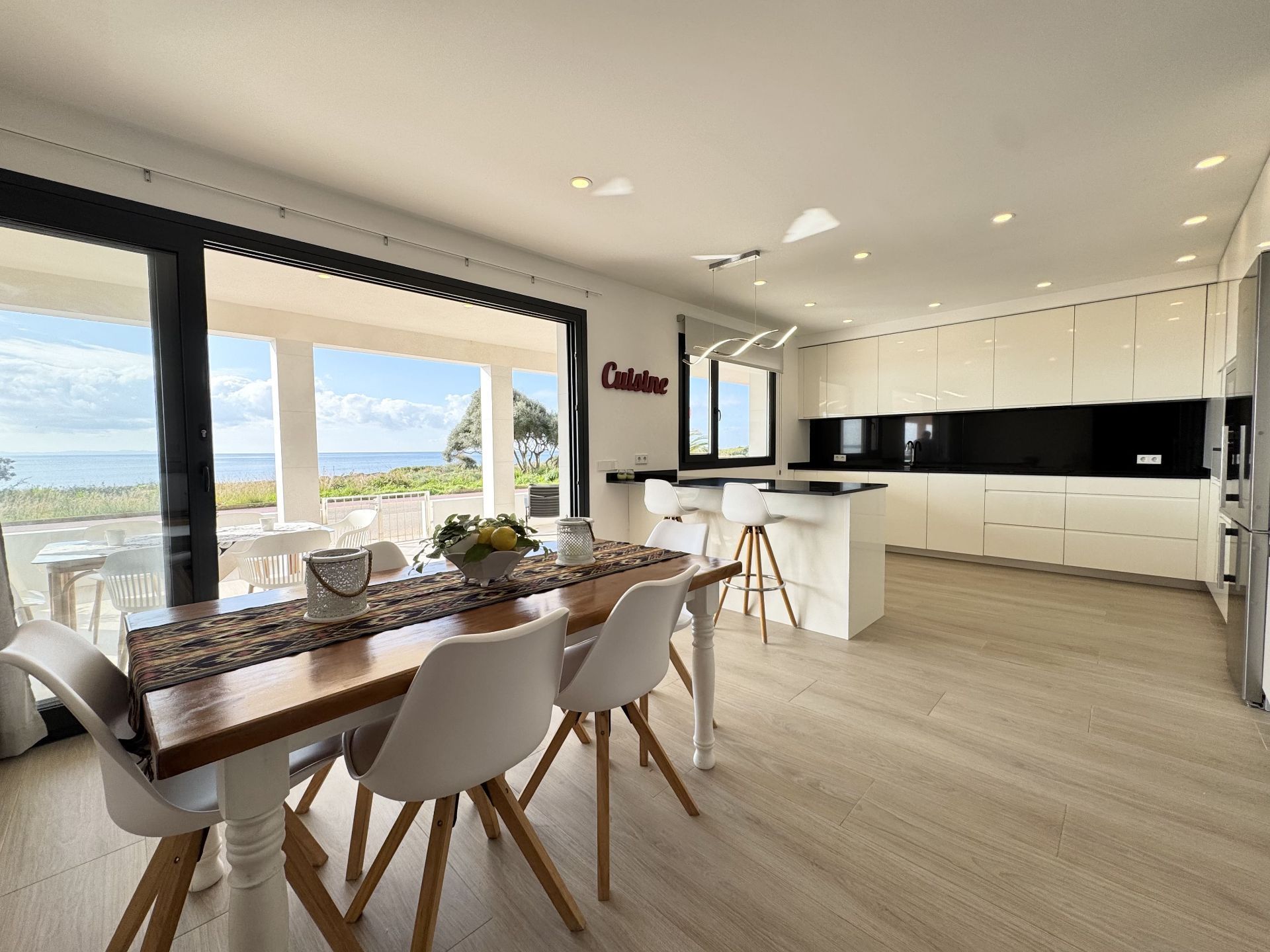 Dining room of House or chalet to rent in Campos  with Air Conditioner and Heating