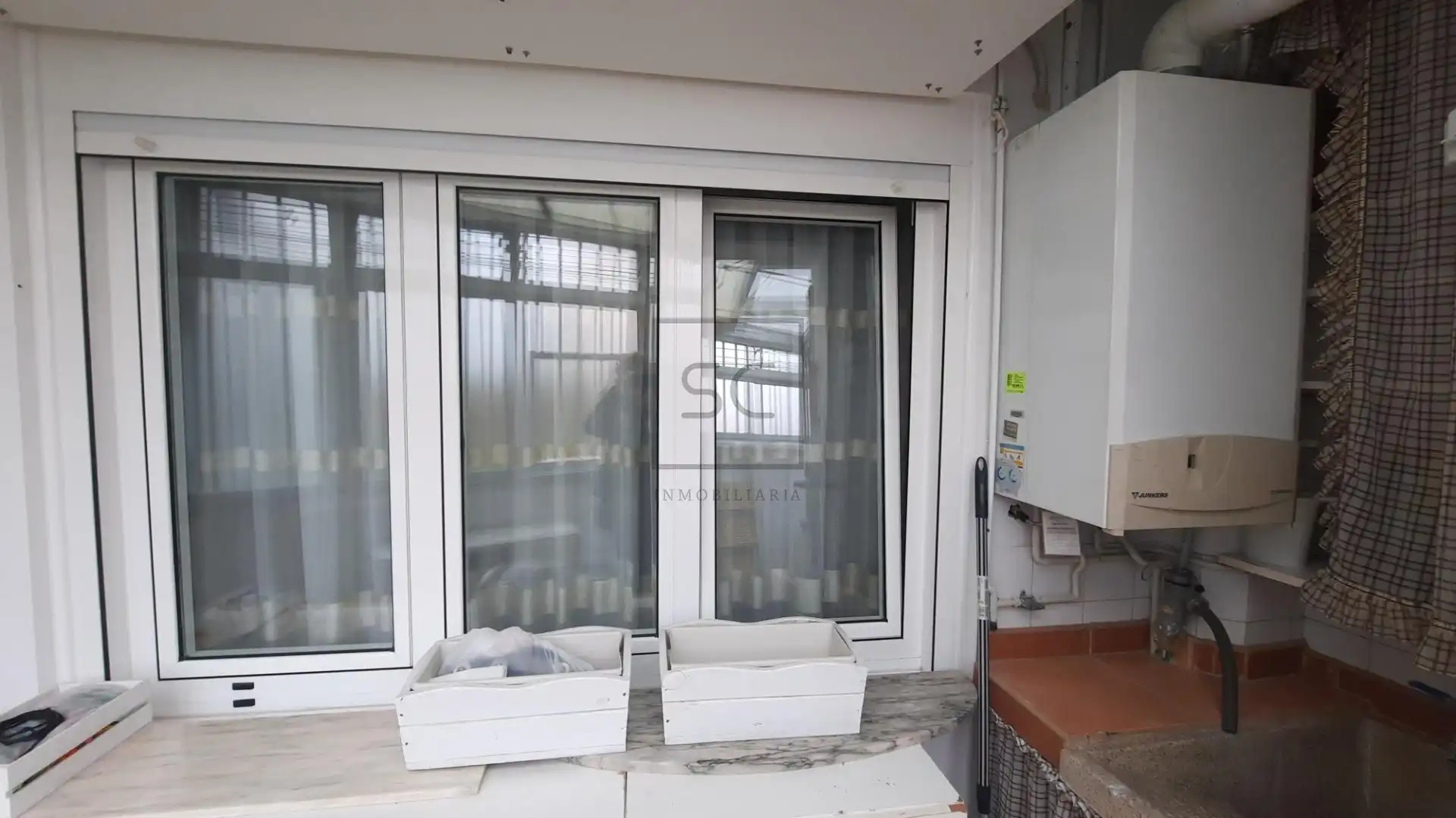Terrasse von Wohnung zur Miete in Ferrol mit Heizung, Terrasse und Möbliert