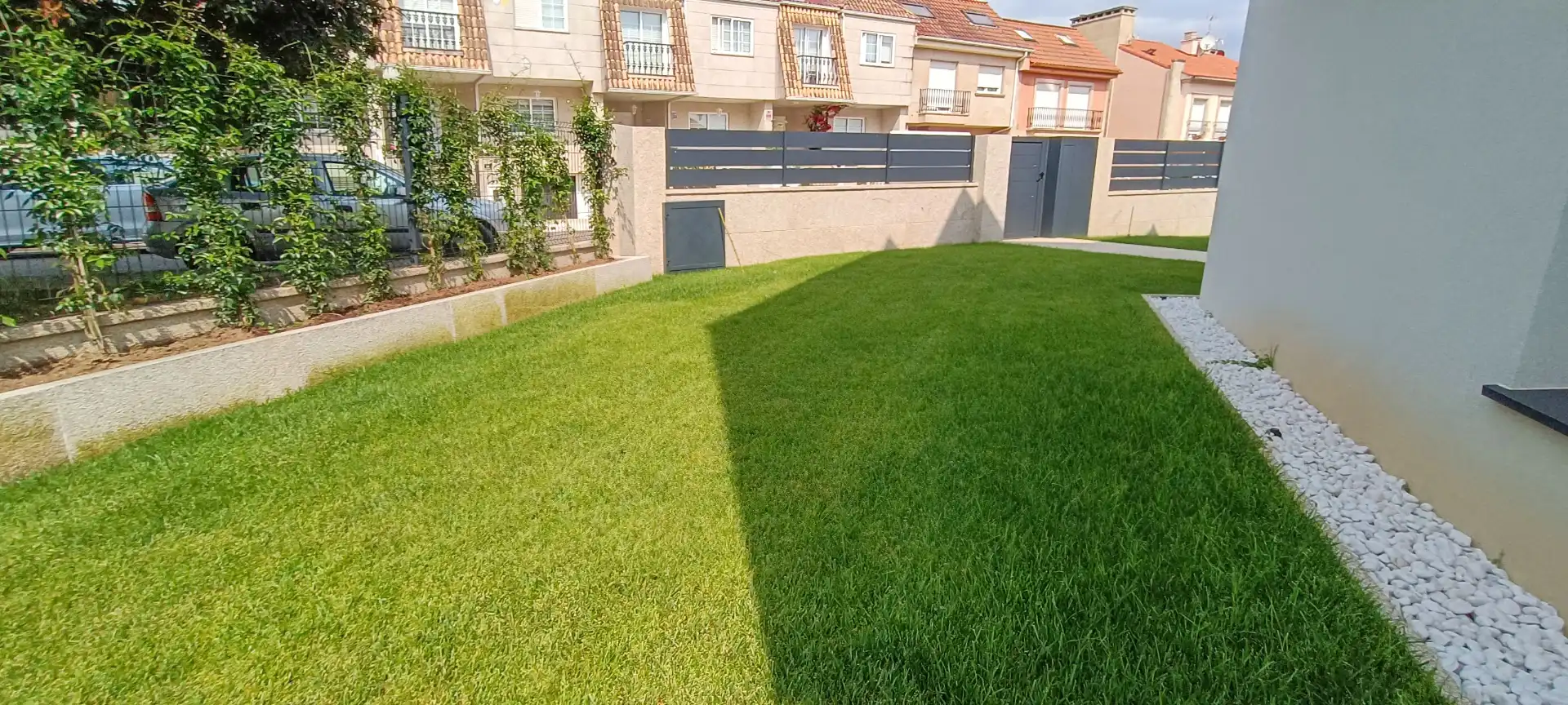 Garden of Houses for sale in Baiona  with Heating, Private garden and Terrace