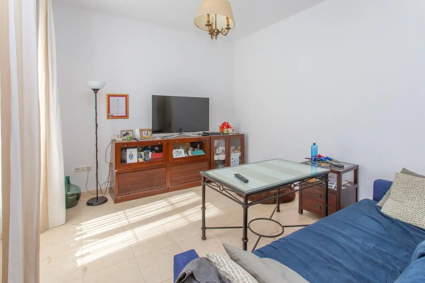 Sala de estar de Piso en venta en Jerez de la Frontera con Aire acondicionado y Balcón