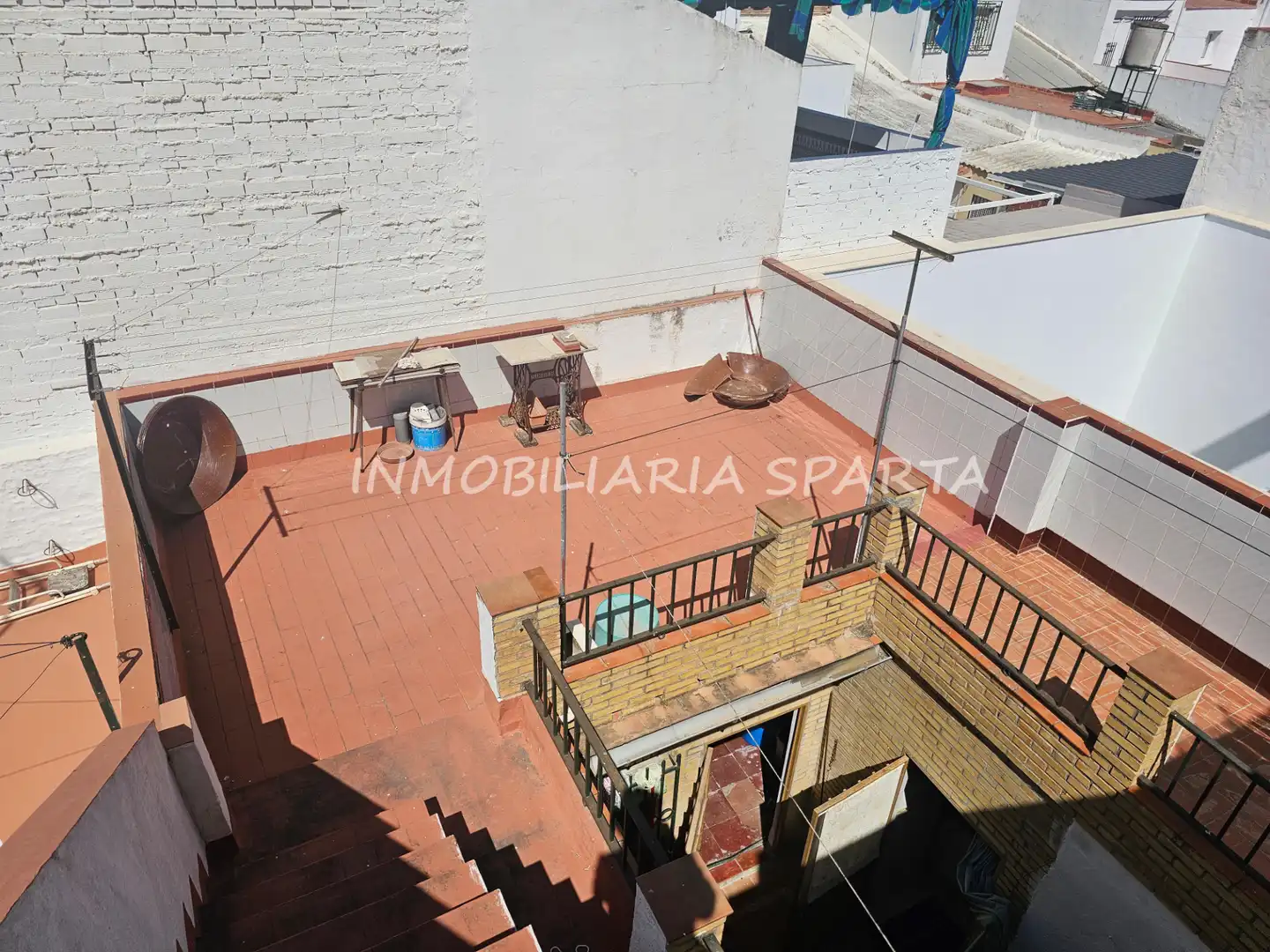 Terraza de Casa adosada en venta en Santiponce con Terraza, Trastero y Balcón