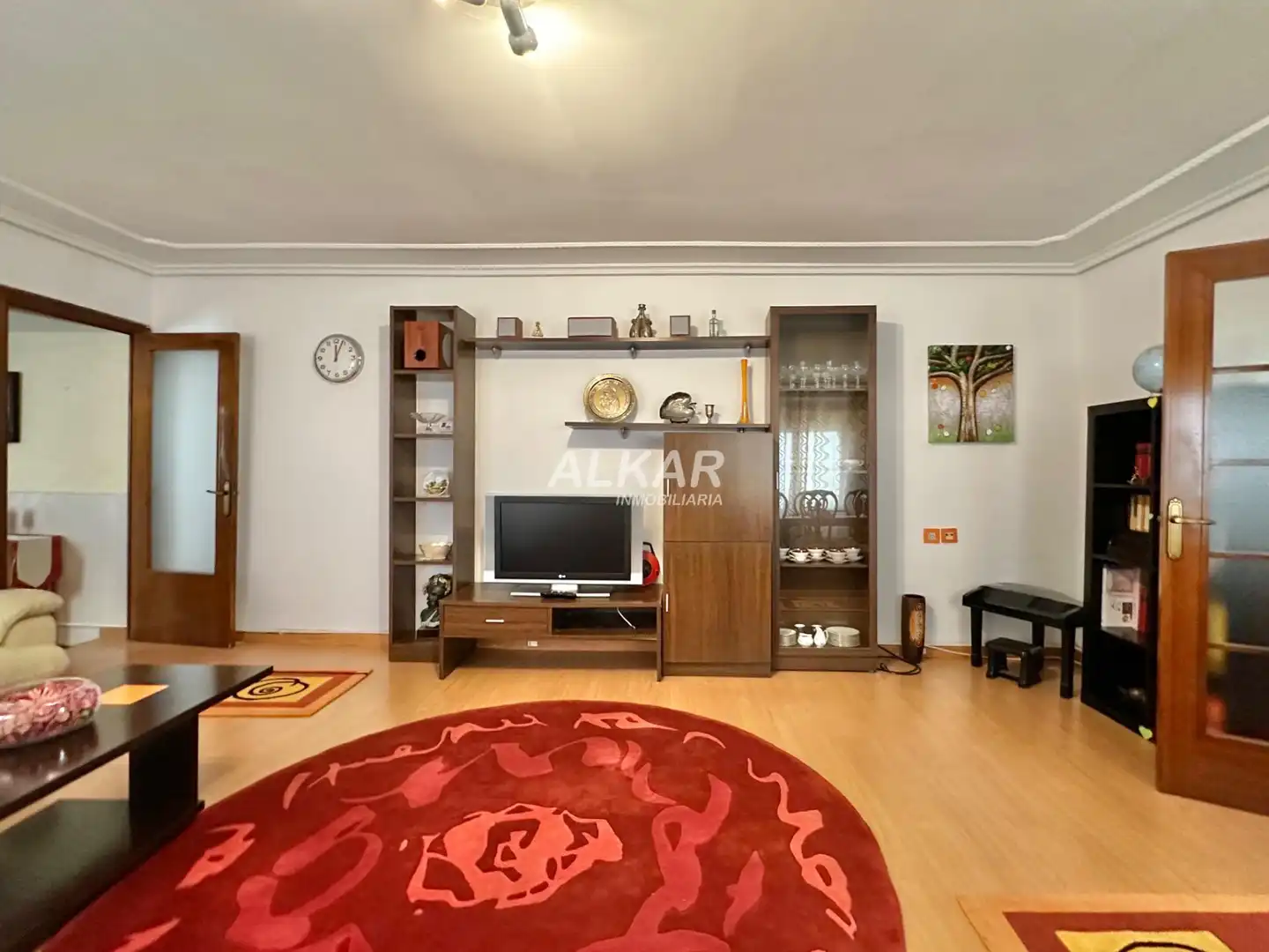 Living room of Houses for sale in Ribaforada  with Air Conditioner, Heating and Parquet flooring