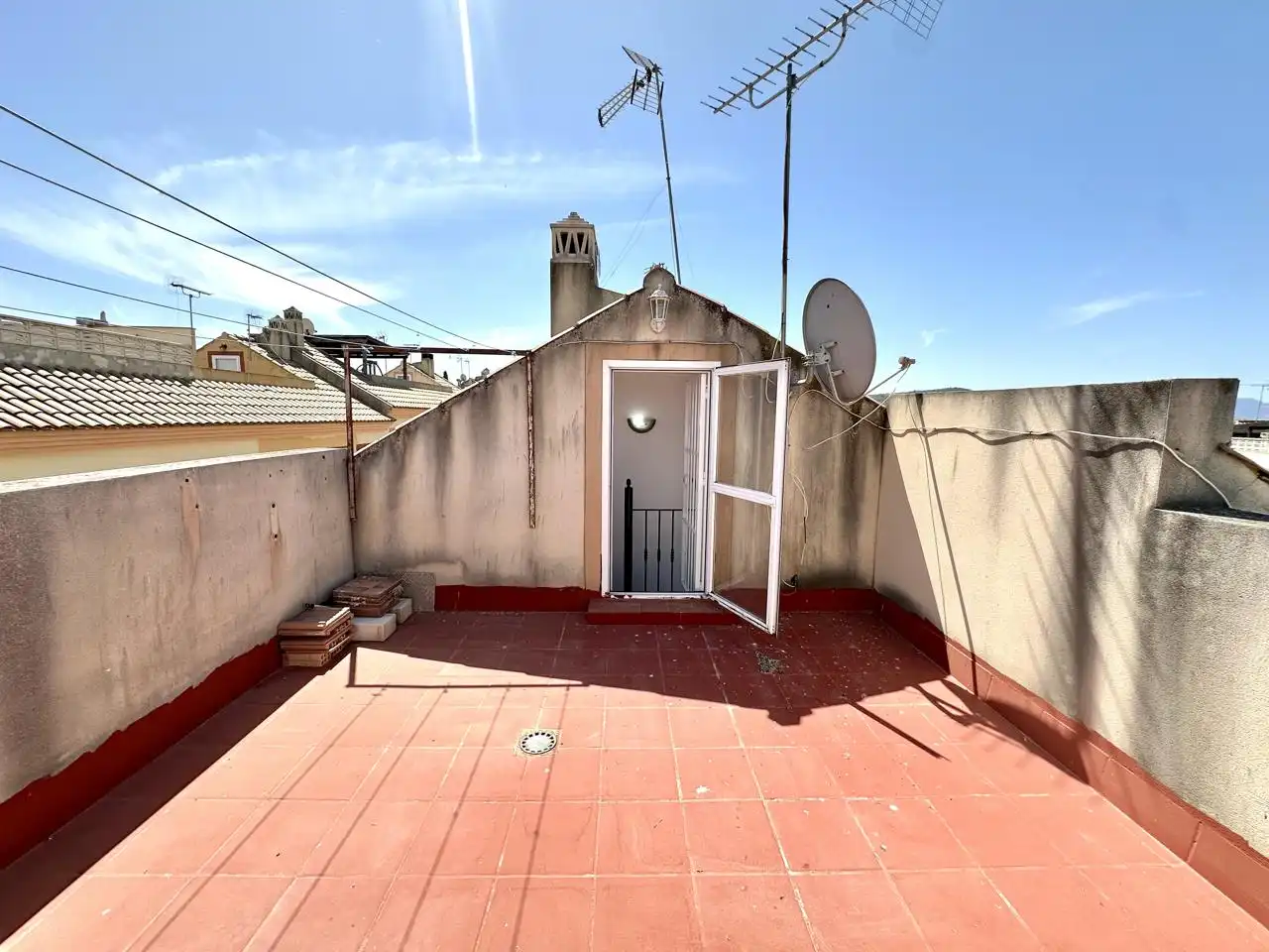 Terraza de Casa adosada en venta en Fuente de Piedra con Aire acondicionado, Terraza y Piscina comunitaria
