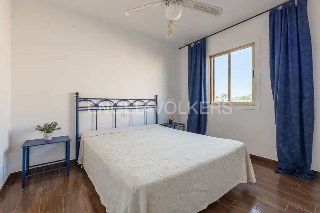 Bedroom of Houses for rent in Castellón de la Plana / Castelló de la Plana  with Air Conditioner, Heating and Private garden