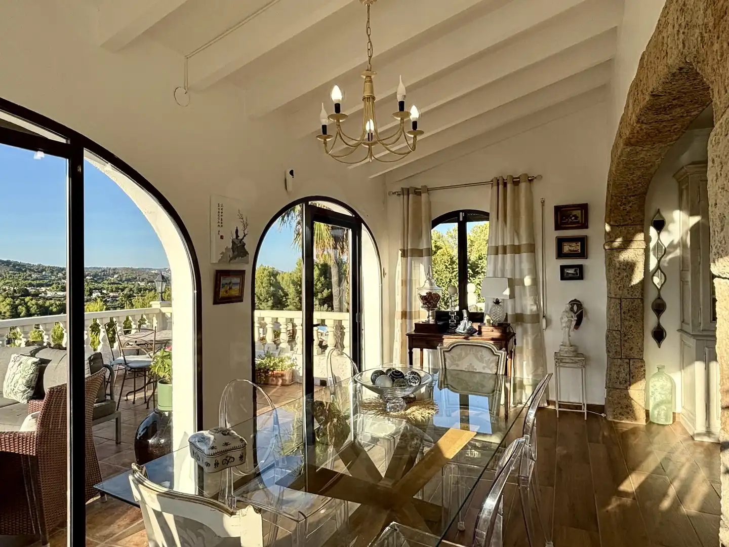 Comedor de Casa o chalet en venta en Jávea / Xàbia con Aire acondicionado, Calefacción y Terraza