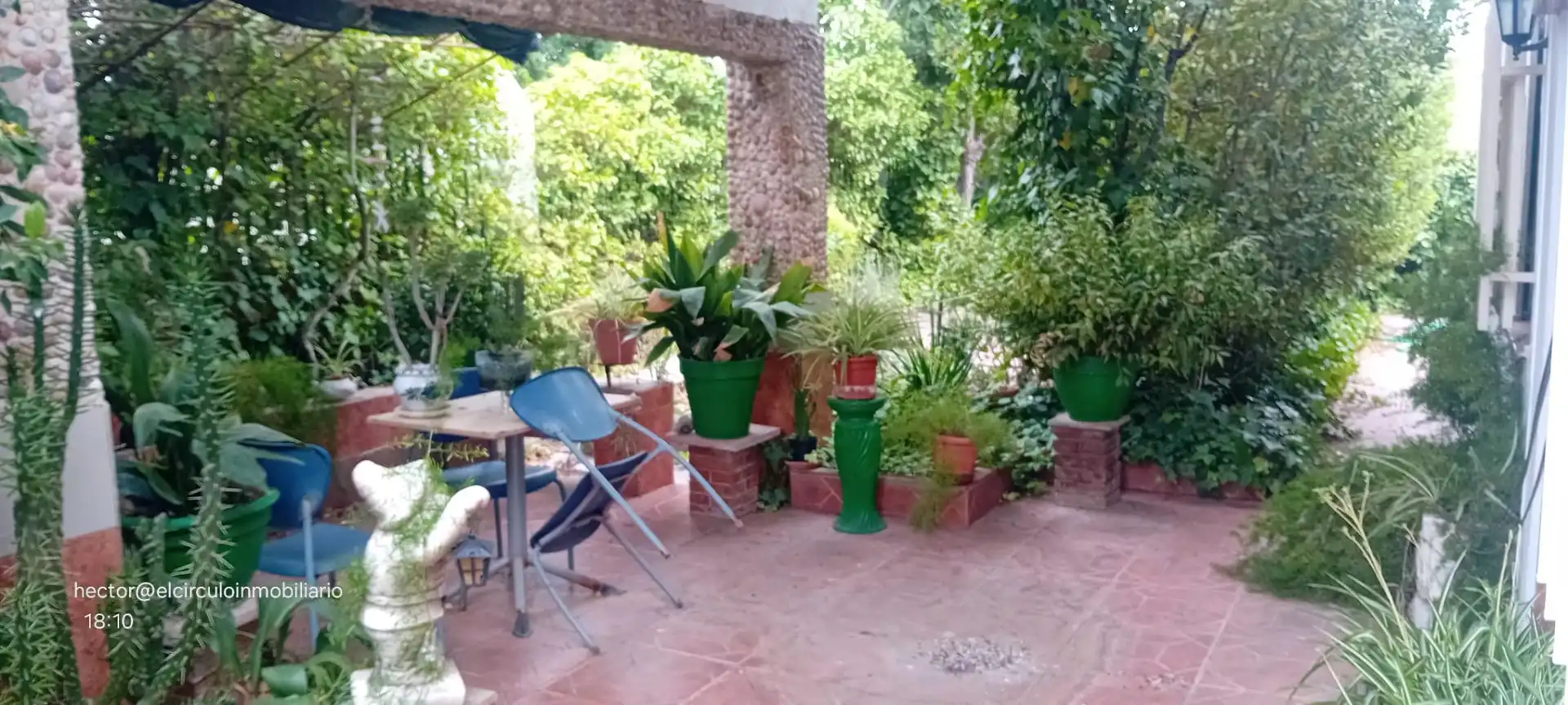 Terrassa de Finca rústica en venda en Alfajarín amb Calefacció, Jardí privat i Terrassa