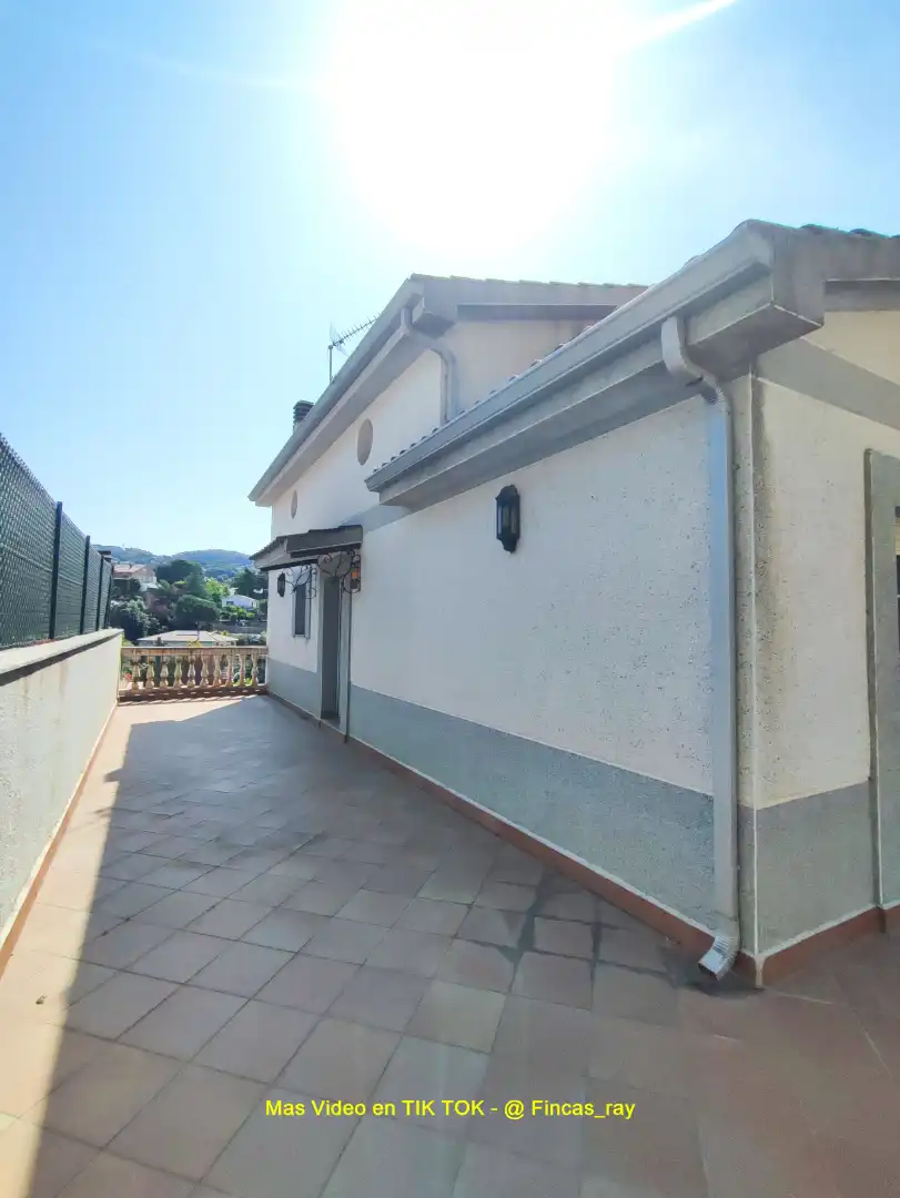 Terraza de Casa o chalet en venta en Bigues i Riells del Fai con Calefacción, Jardín privado y Terraza