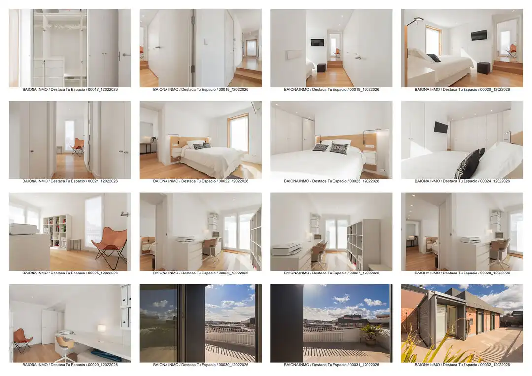 Habitación de Ático en venta en  Pamplona / Iruña con Calefacción, Terraza y Alarma