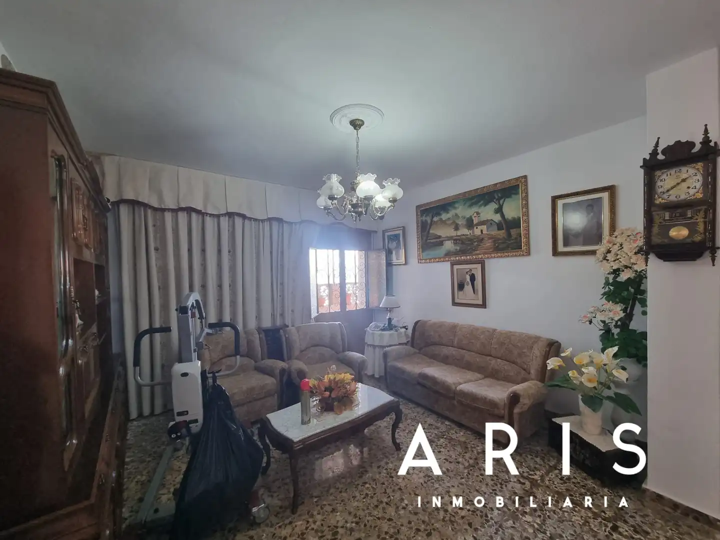 Living room of Houses for sale in Alhaurín de la Torre  with Air Conditioner, Private garden and Terrace