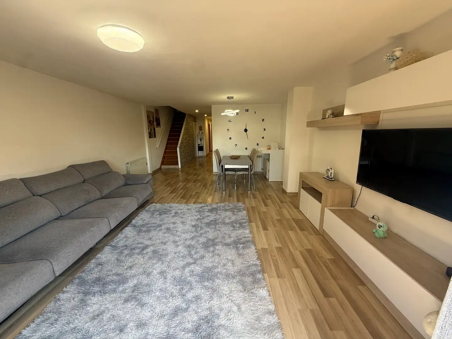Sala d'estar de Dúplex en venda en Tàrrega amb Aire condicionat, Calefacció i Parquet
