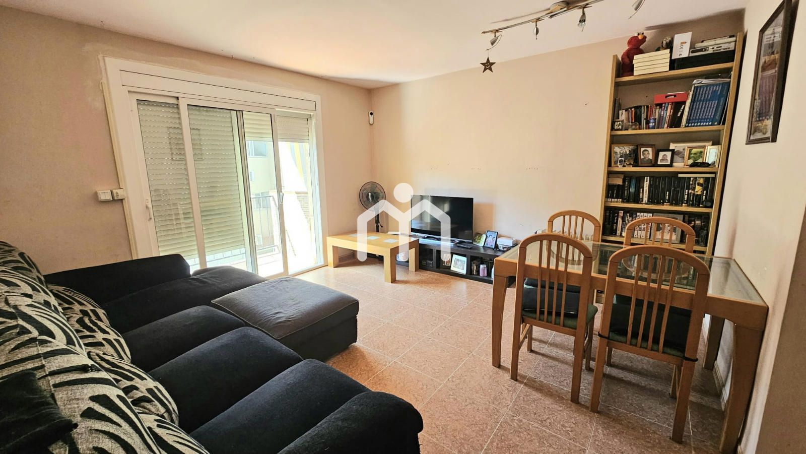 Wohnzimmer von Wohnung zum Verkauf in Badalona mit Heizung, Terrasse und Balkon