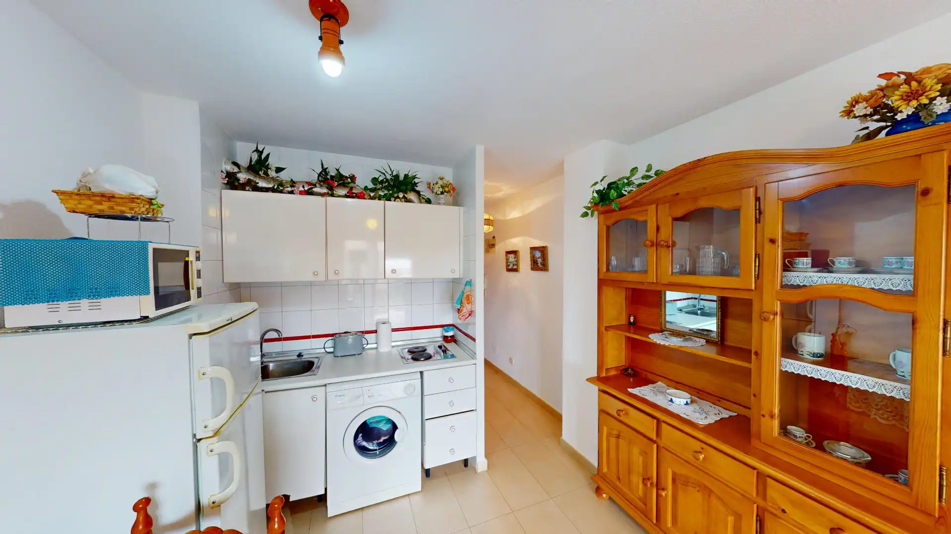 Cocina de Piso en venta en Torrevieja con Terraza, Amueblado y Lavadora