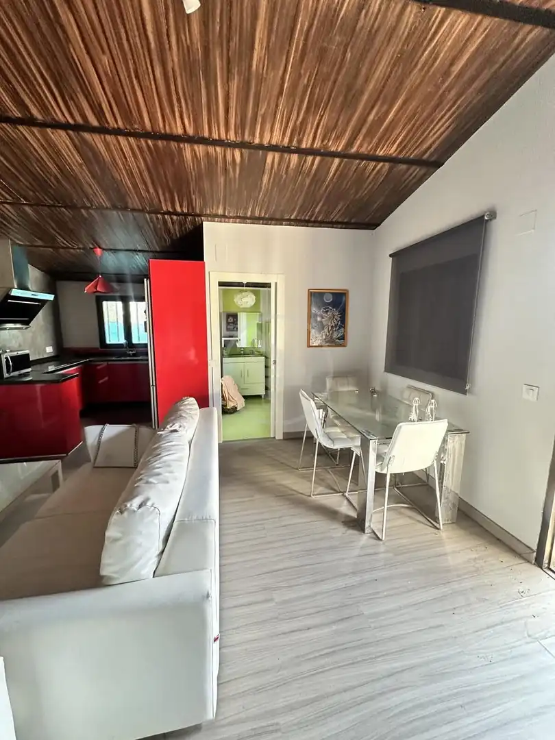 Menjador de Finca rústica en venda en Linares amb Jardí privat, Terrassa i Piscina