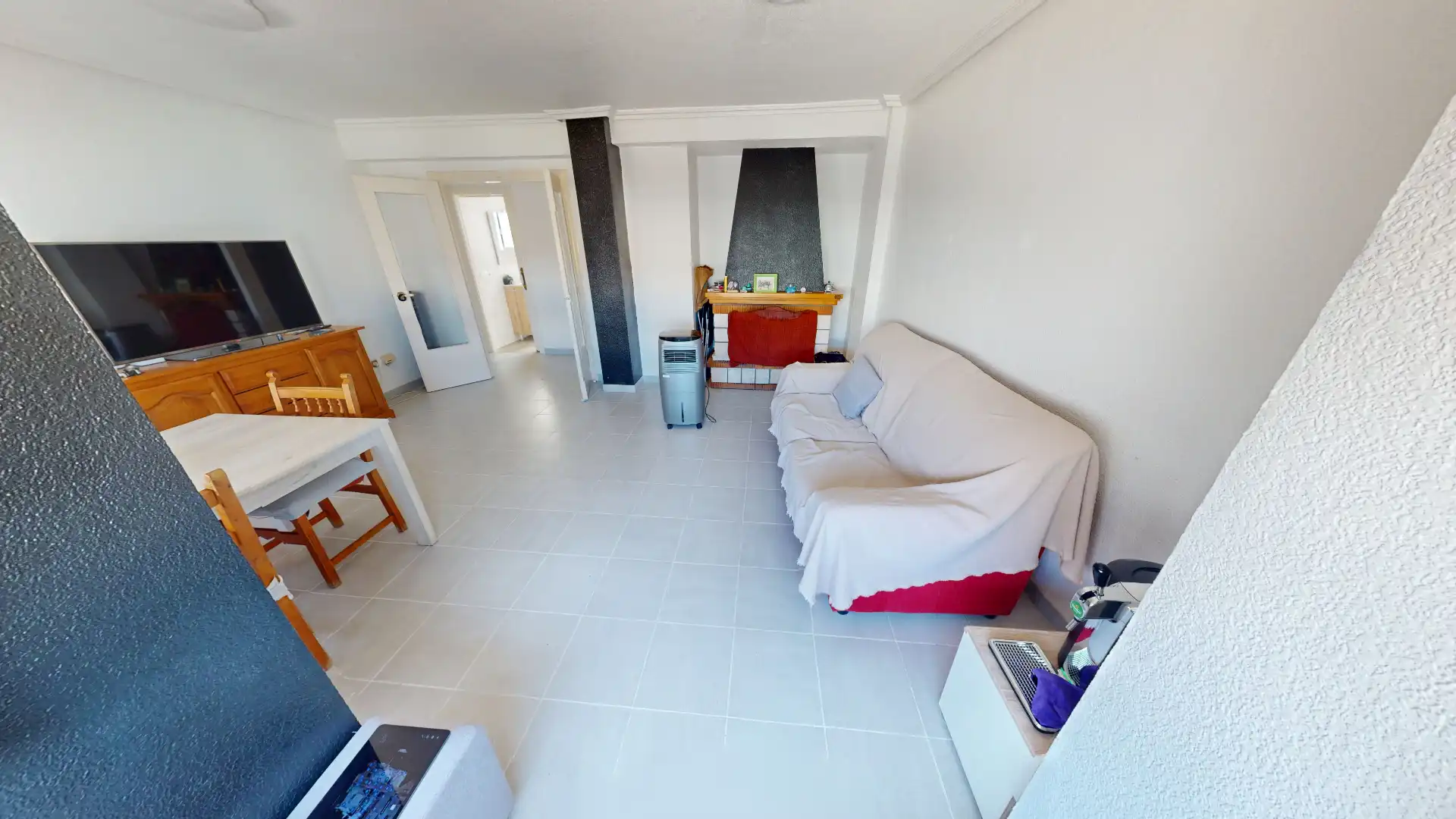Sala de estar de Piso en venta en El Campello con Amueblado, Horno y Lavadora