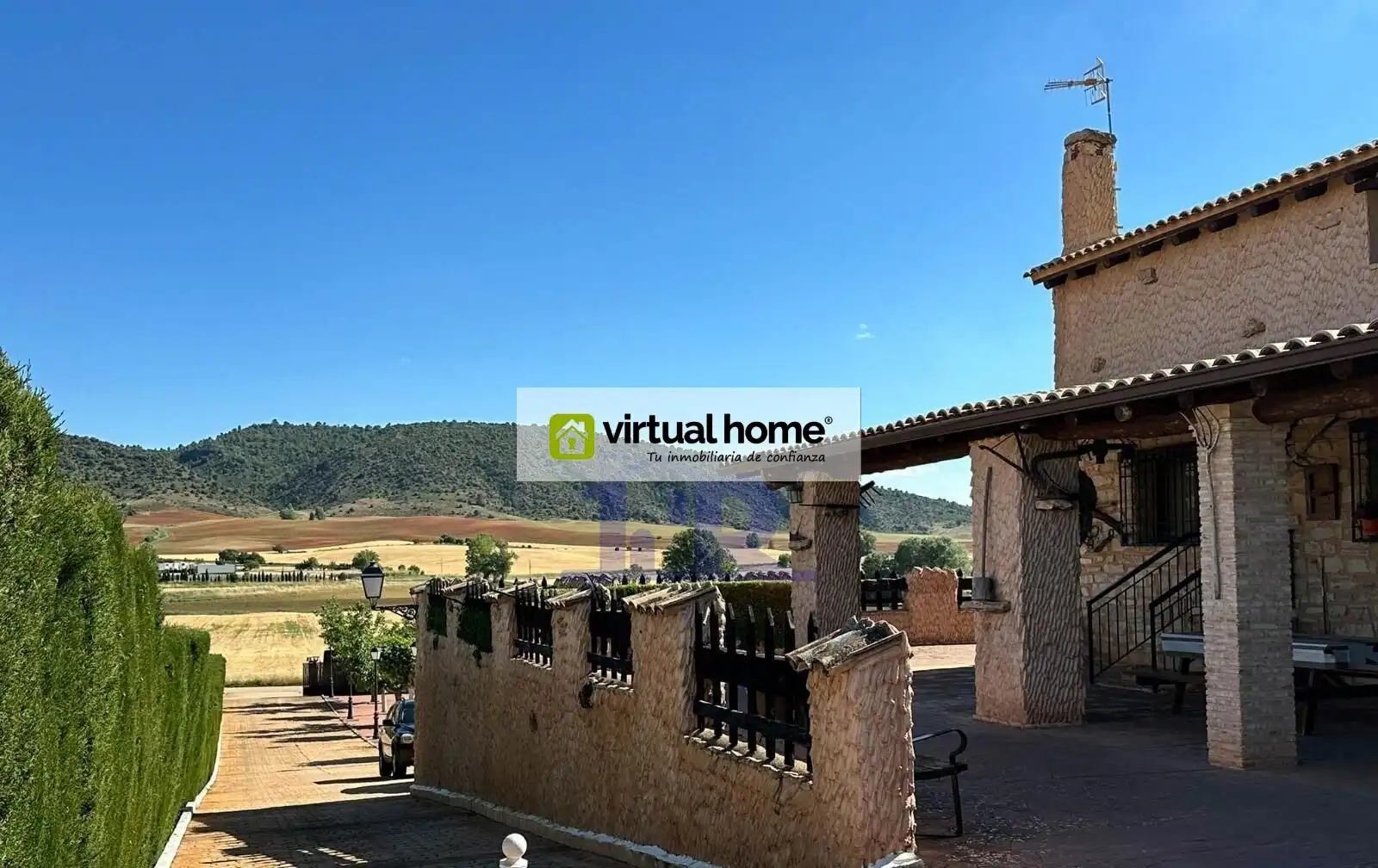 Vista exterior de Casa o chalet en venta en Cuenca con Aire acondicionado