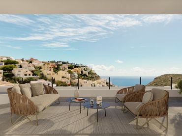 Apartament amb piscina en venda a Carretera de la Playa del Moraig 90