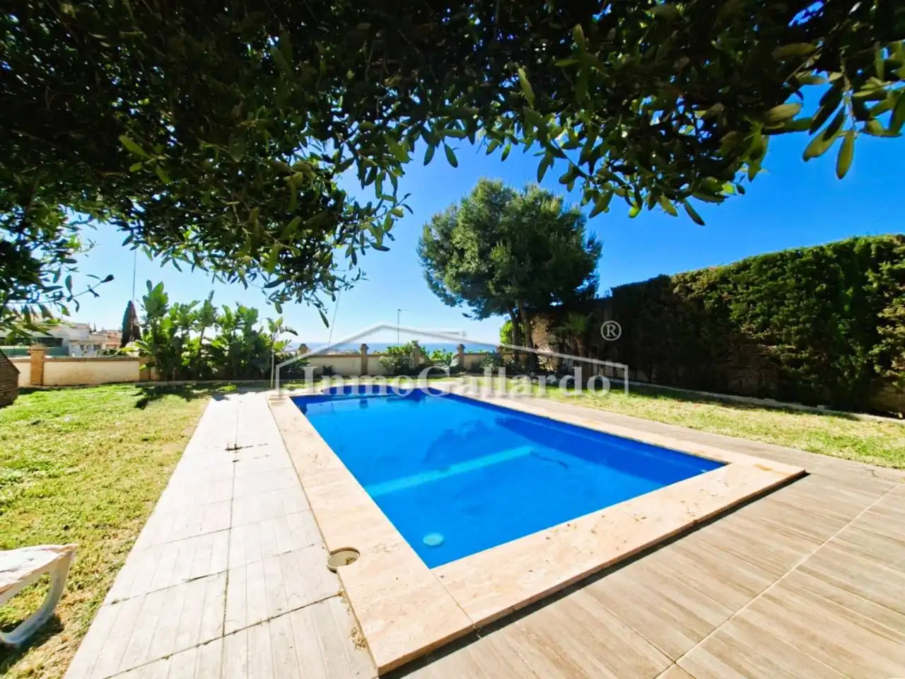 Swimming pool of Houses for sale in Málaga  with Air Conditioner, Private garden and Parquet flooring