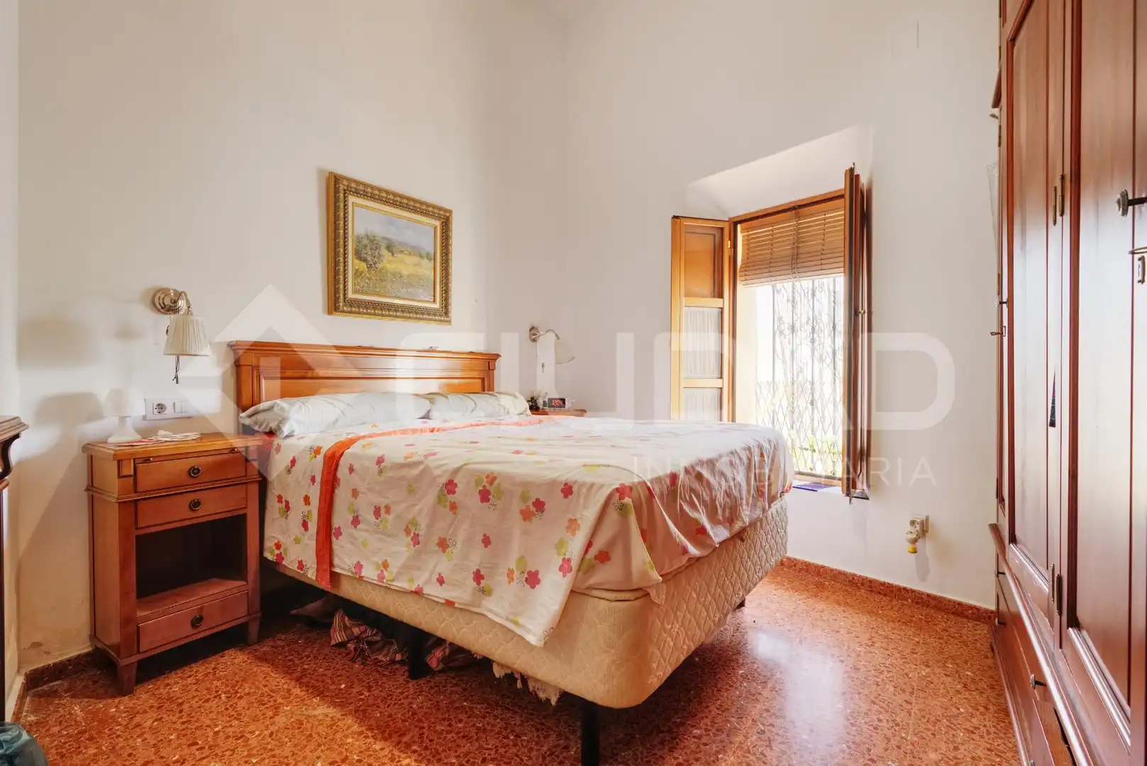 Habitación de Casa adosada en venta en San Juan de Aznalfarache con Aire acondicionado, Terraza y Trastero