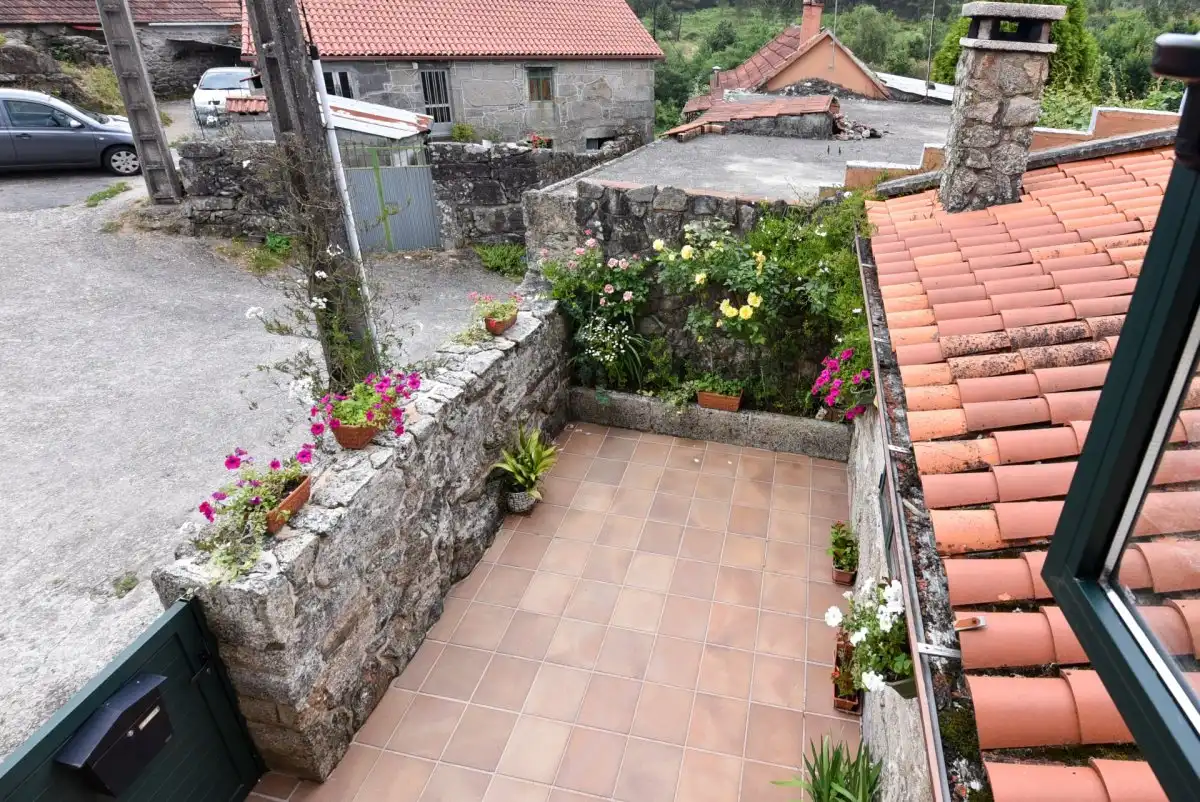 Terrassa de Casa o xalet en venda en Mondariz amb Jardí privat, Terrassa i Traster