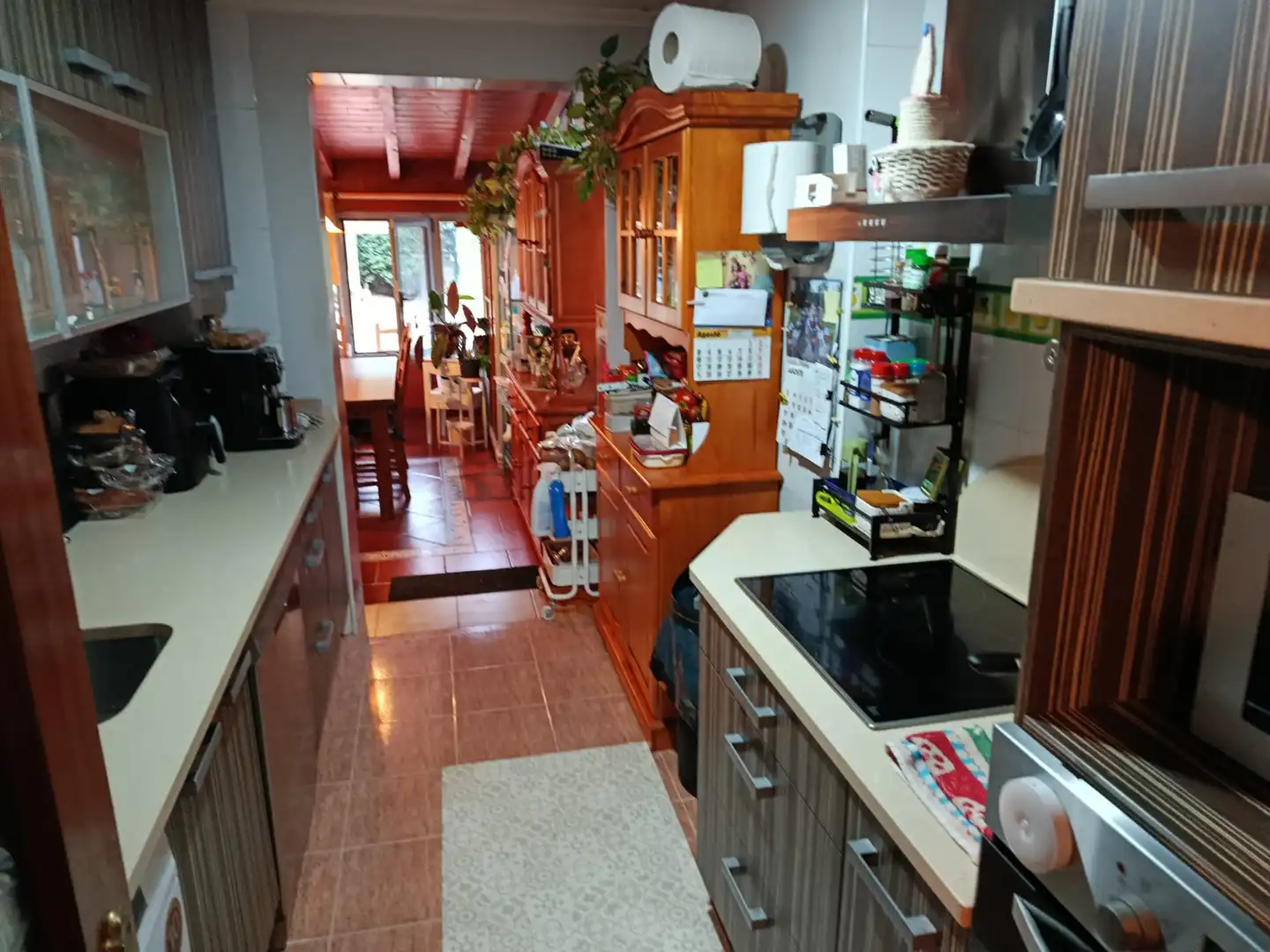 Cocina de Piso en venta en Santander con Calefacción, Jardín privado y Terraza