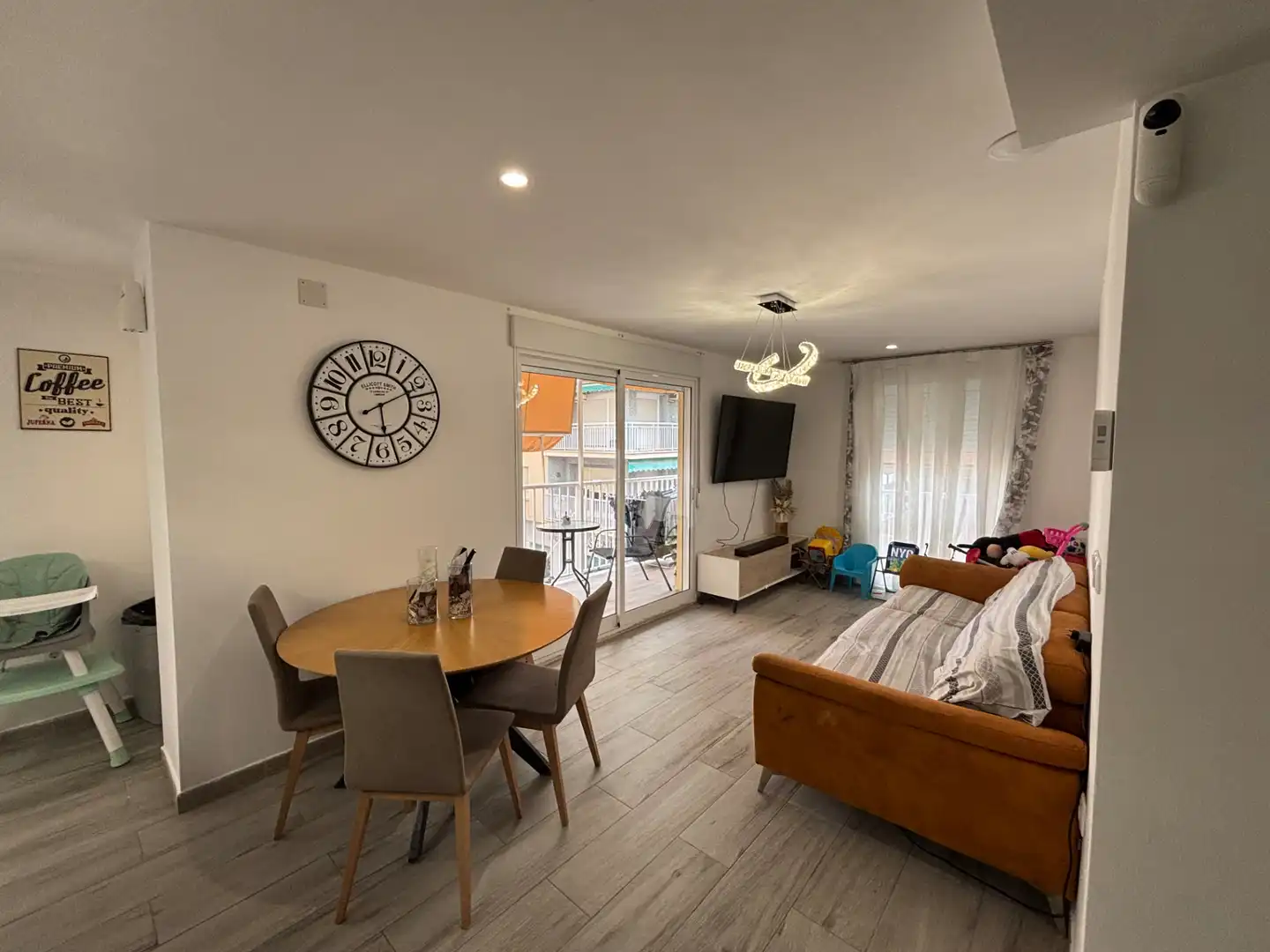 Wohnzimmer von Wohnung zum Verkauf in Santa Pola mit Terrasse, Möbliert und Balkon