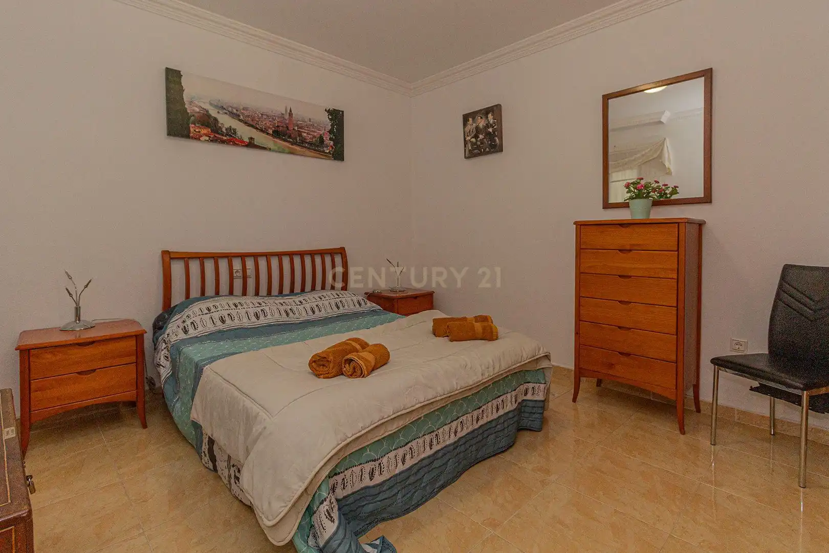Habitación de Apartamento en venta en Calpe / Calp con Aire acondicionado, Trastero y Piscina comunitaria