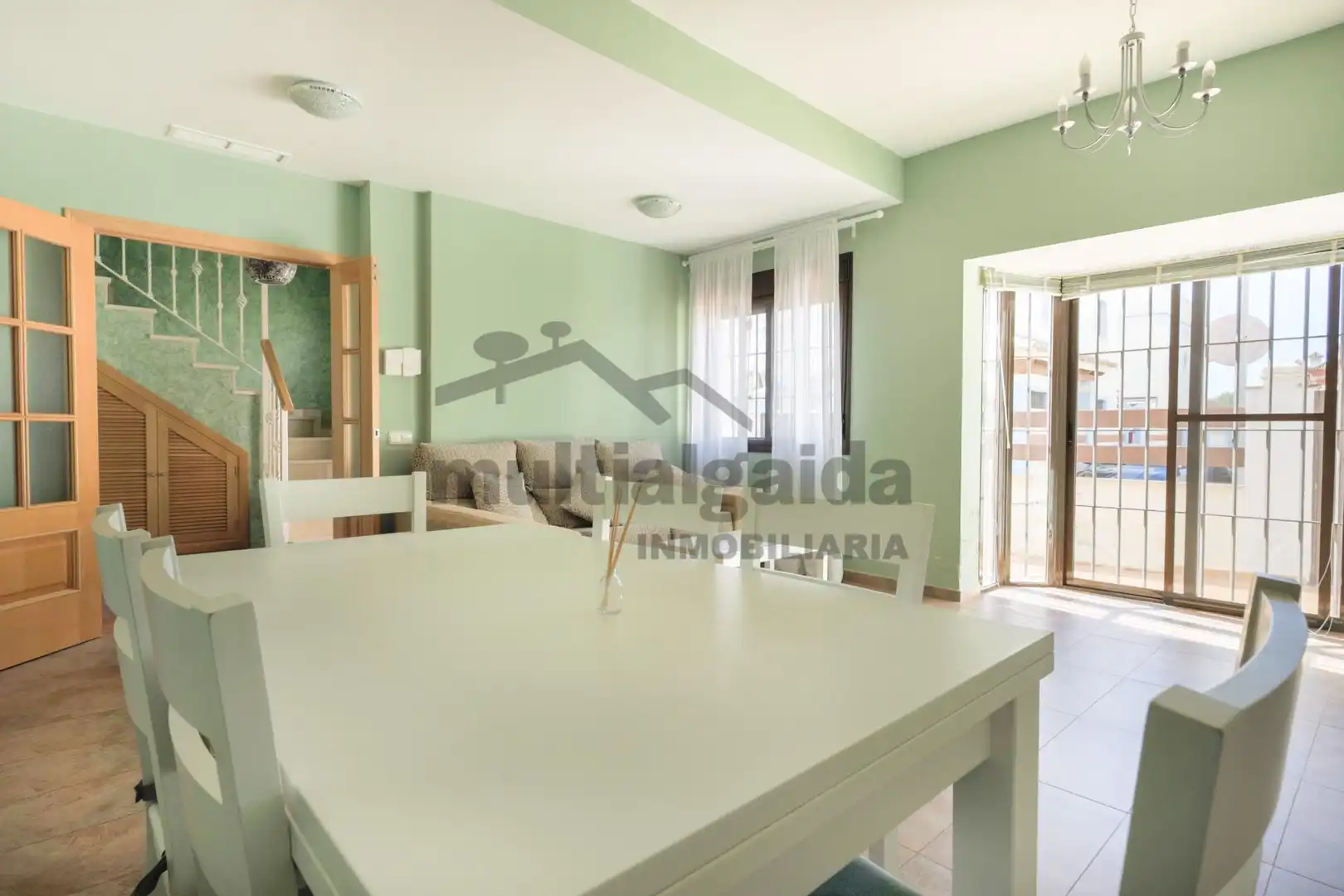 Dining room of Detached homes for sale in Sanlúcar de Barrameda  with Air Conditioner, Private garden and Terrace