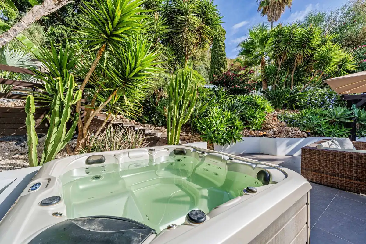 Jardín de Casa o chalet en venta en Marbella con Terraza y Piscina