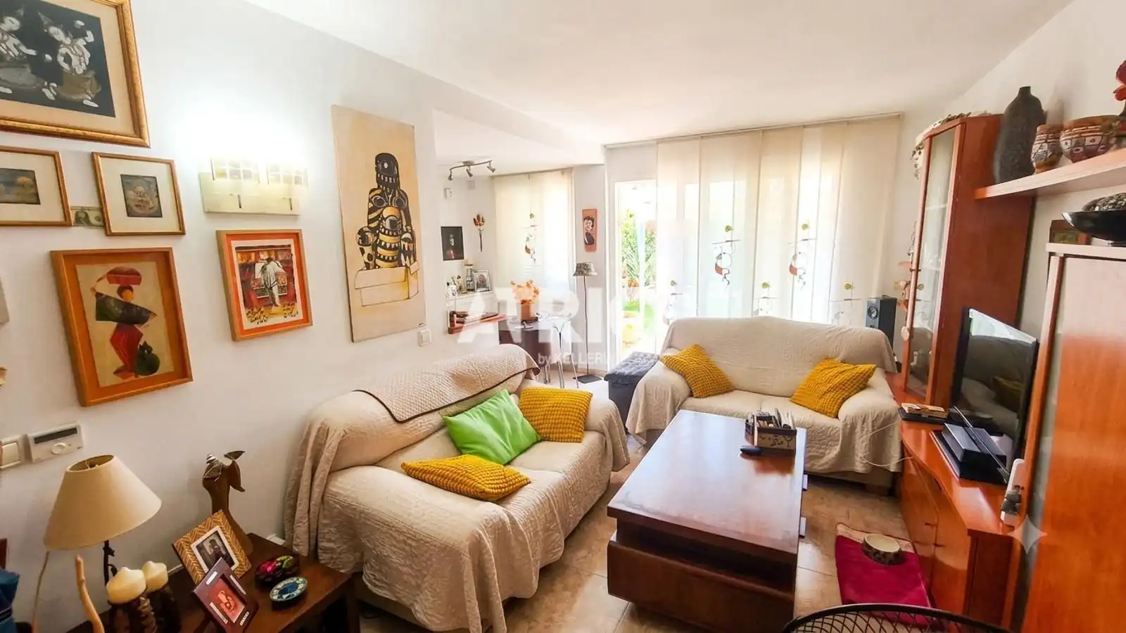 Sala de estar de Dúplex en venta en  Palma de Mallorca con Aire acondicionado y Trastero