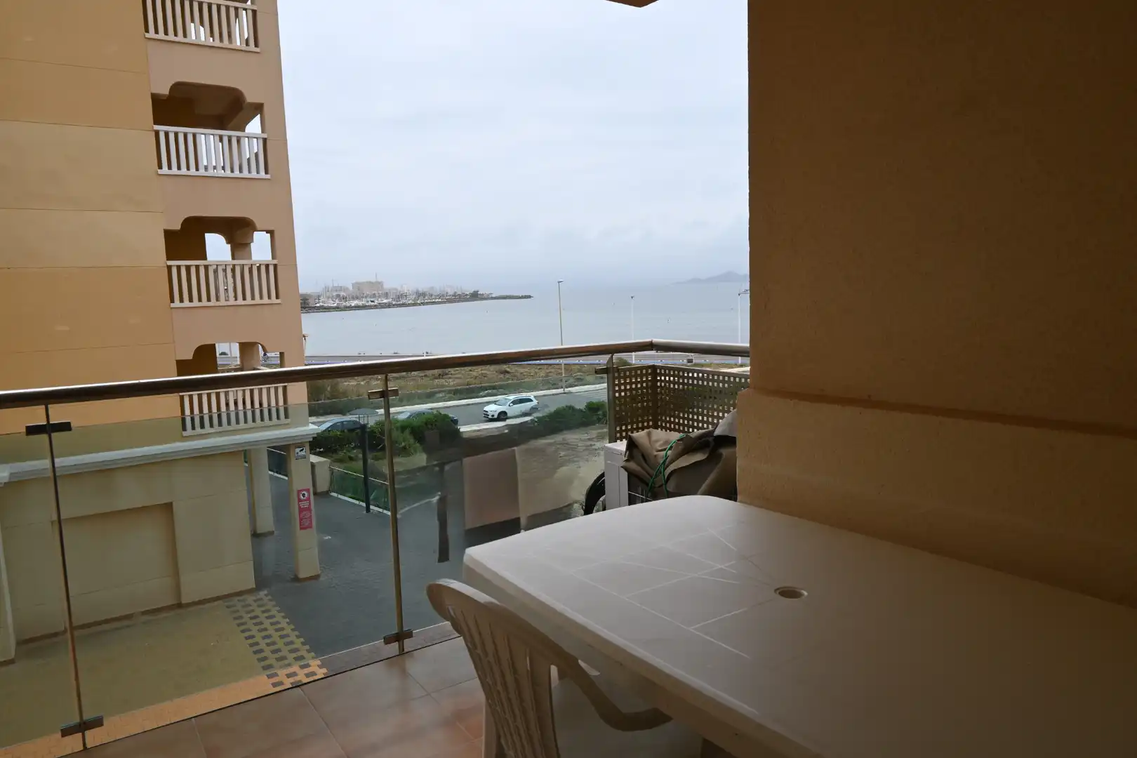 Terrasse von Wohnungen zum Verkauf in La Manga del Mar Menor mit Klimaanlage, Heizung und Terrasse