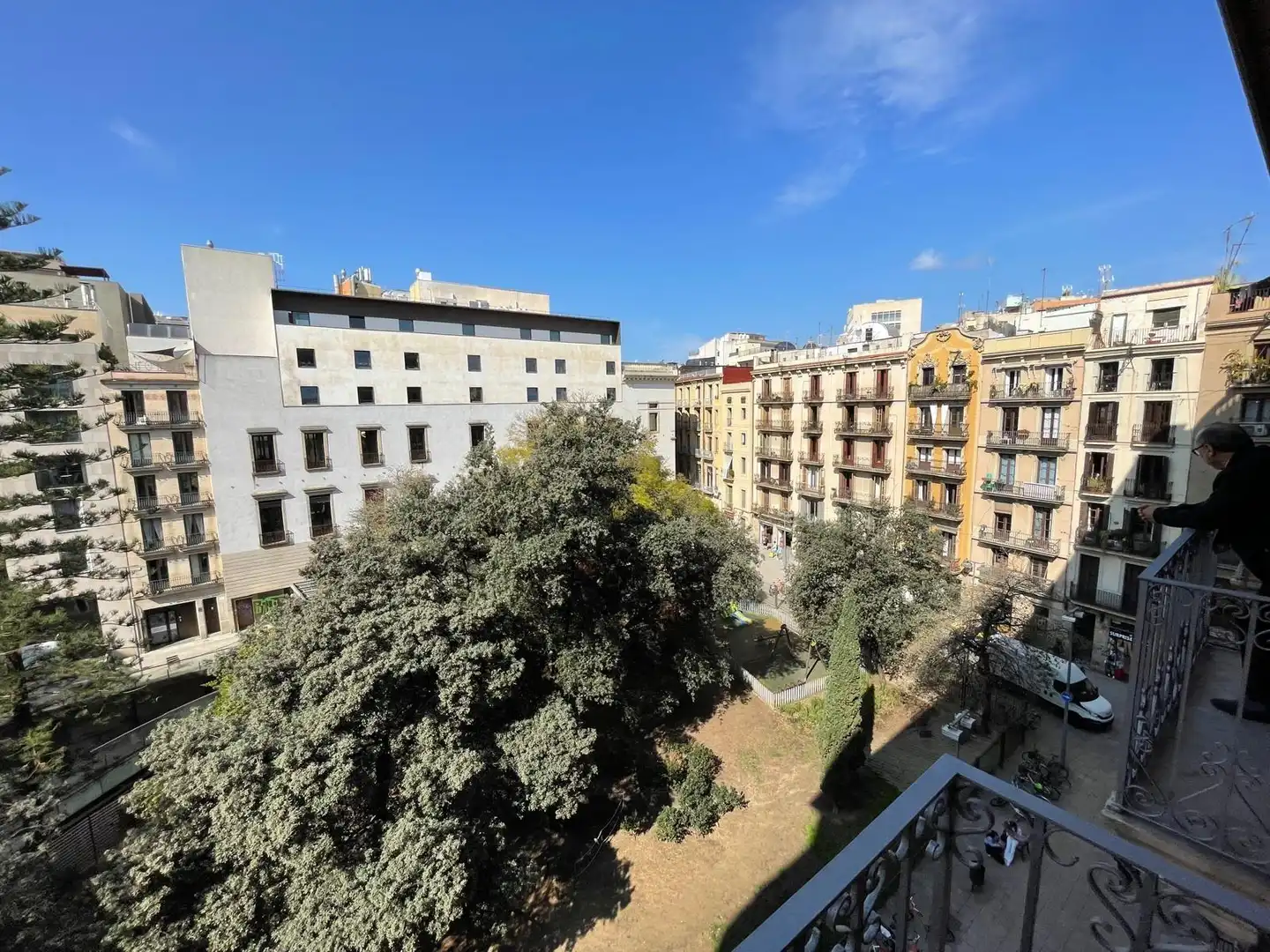 Vista exterior de Pis de lloguer en Barcelona amb Aire condicionat, Calefacció i Parquet