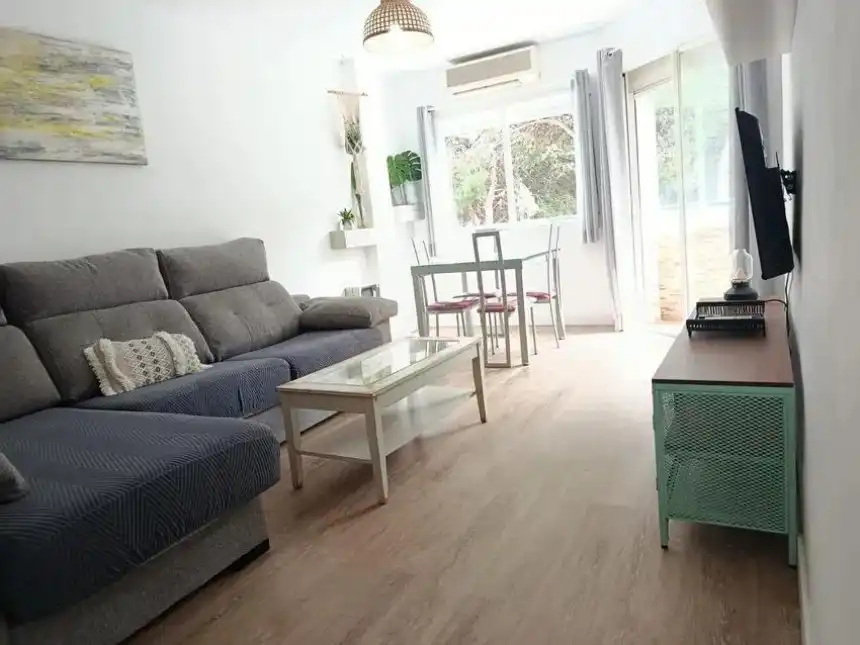Wohnzimmer von Wohnungen zum Verkauf in Torremolinos mit Klimaanlage, Terrasse und Abstellraum