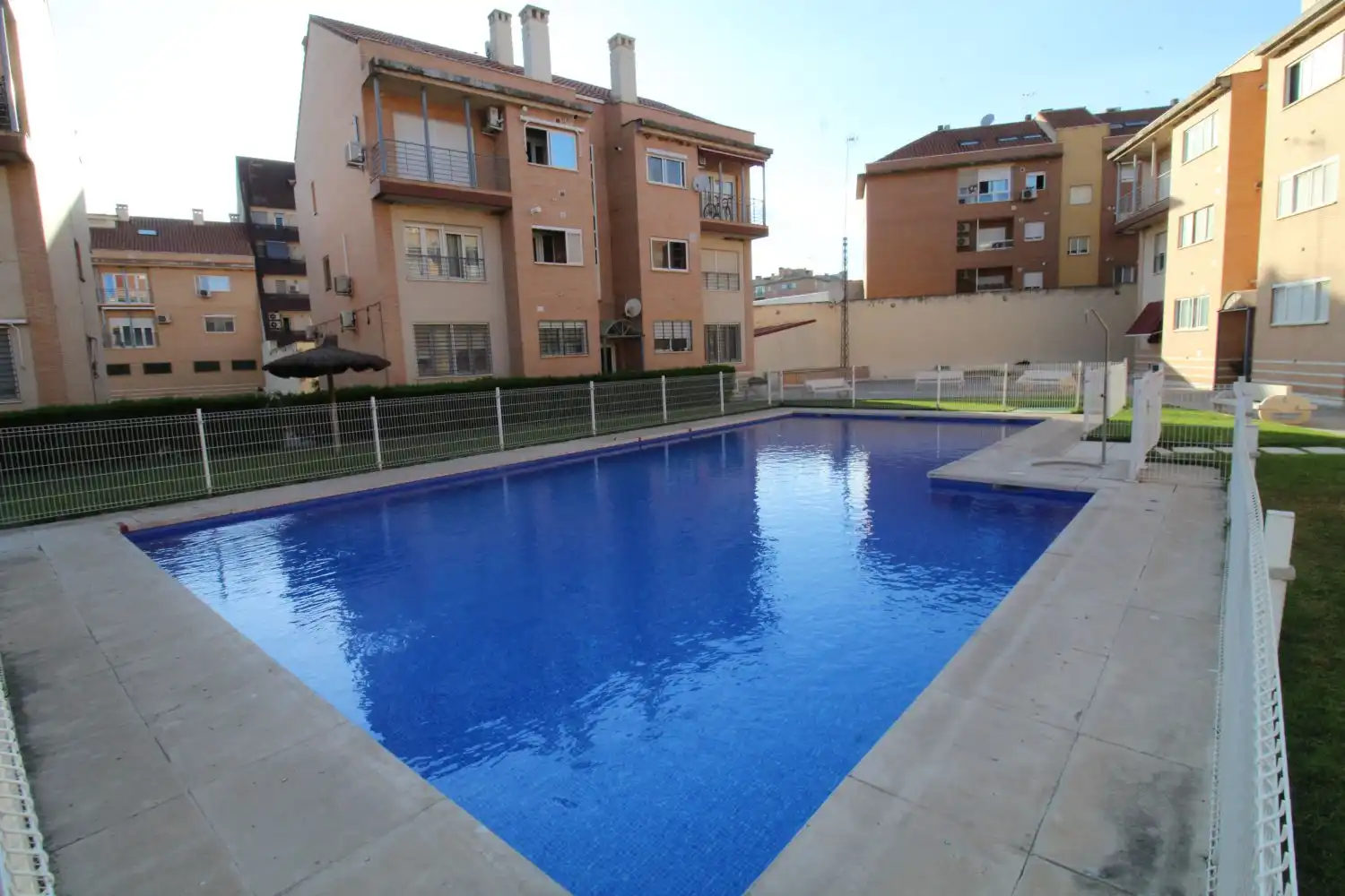 Swimming pool of Duplexes for sale in Ciudad Real  with Air Conditioner, Heating and Parquet flooring