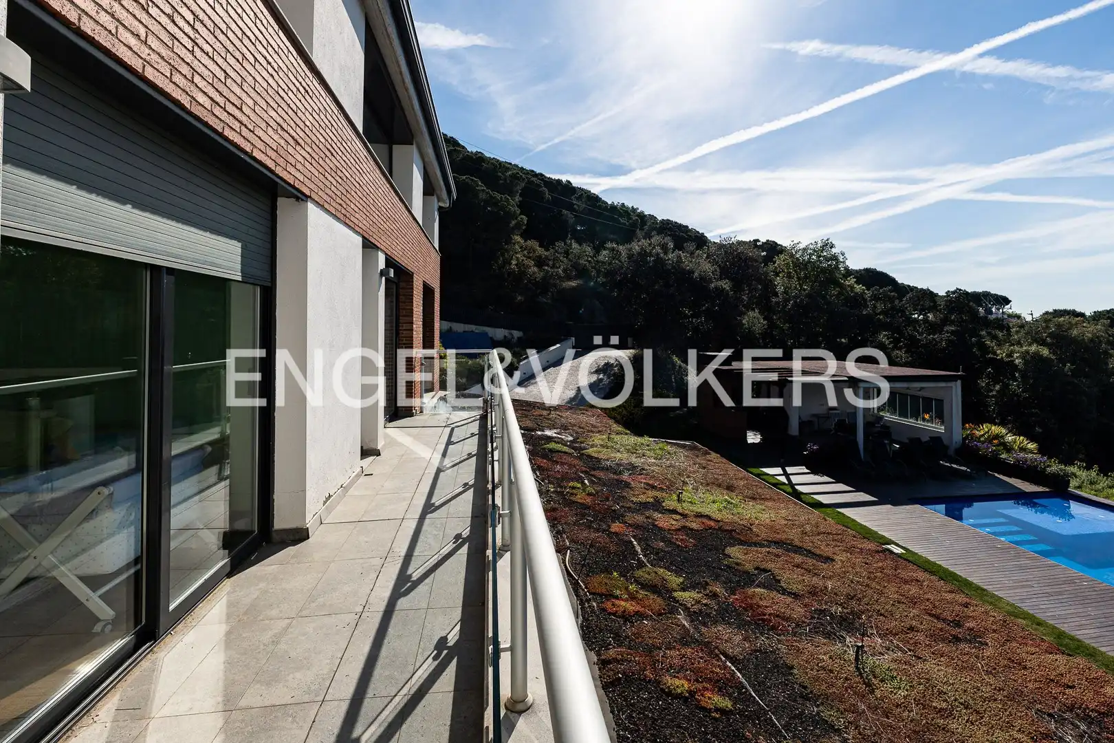 Terrace of Houses for rent in Sant Andreu de Llavaneres  with Air Conditioner, Heating and Private garden