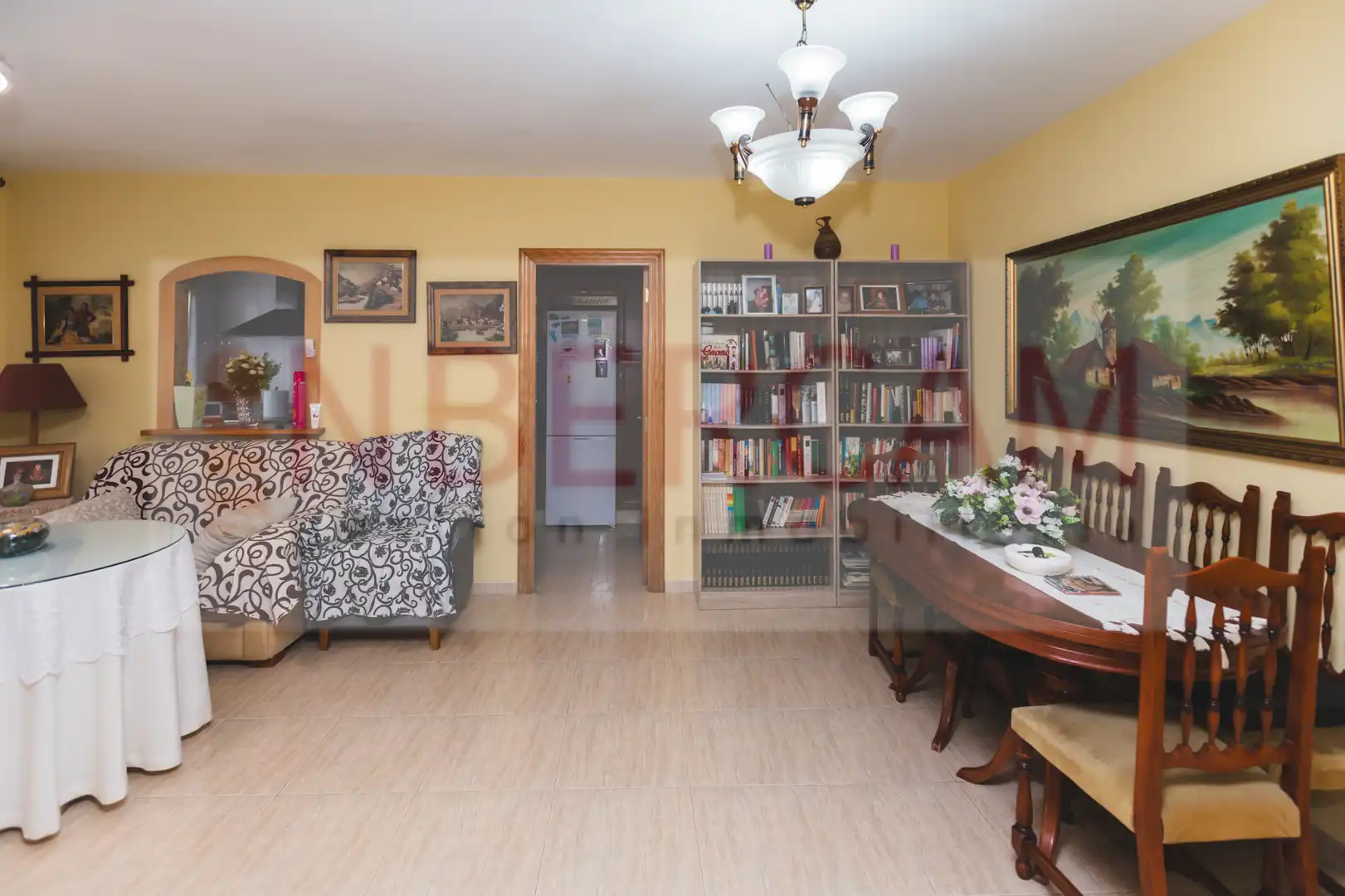 Sala de estar de Piso en venta en El Ejido con Aire acondicionado, Terraza y Amueblado