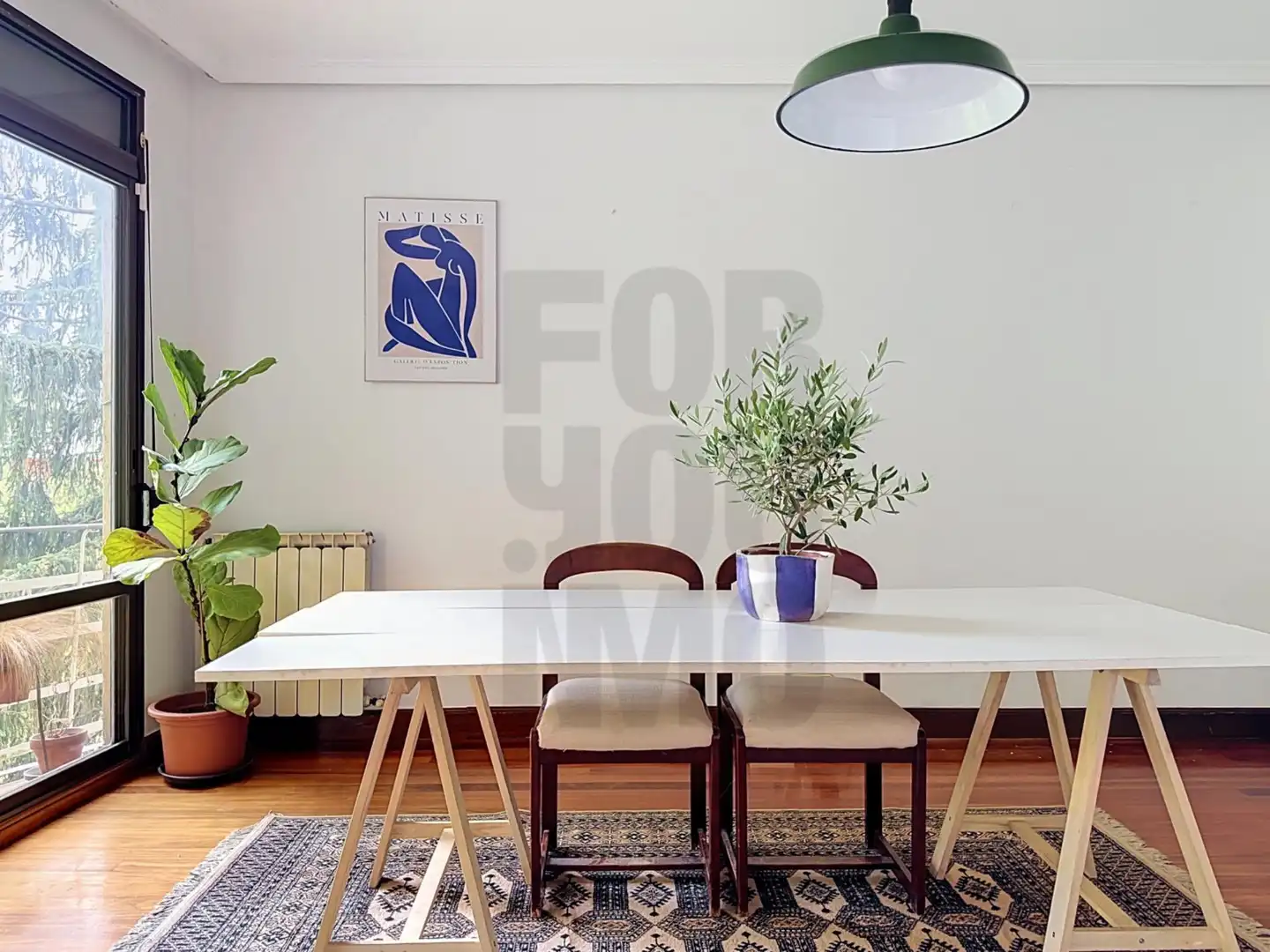 Comedor de Piso en venta en Donostia - San Sebastián  con Calefacción, Jardín privado y Balcón
