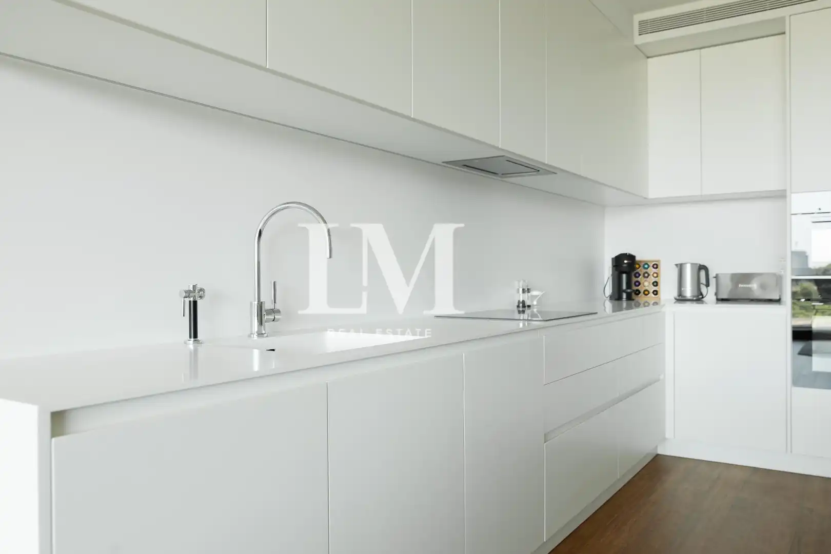 Kitchen of Apartments for rent in Barcelona  with Air Conditioner, Private garden and Terrace