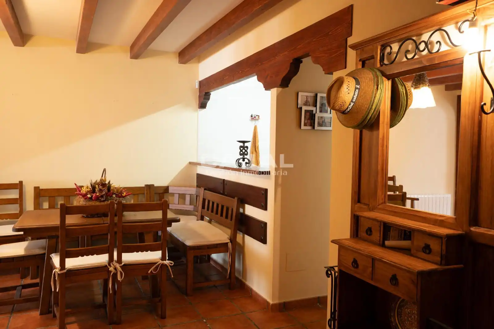 Dining room of Detached homes for sale in Riaza  with Heating, Storage room and Swimming Pool