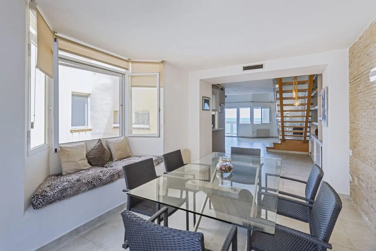 Dining room of Attic for sale in Dénia  with Air Conditioner, Heating and Terrace