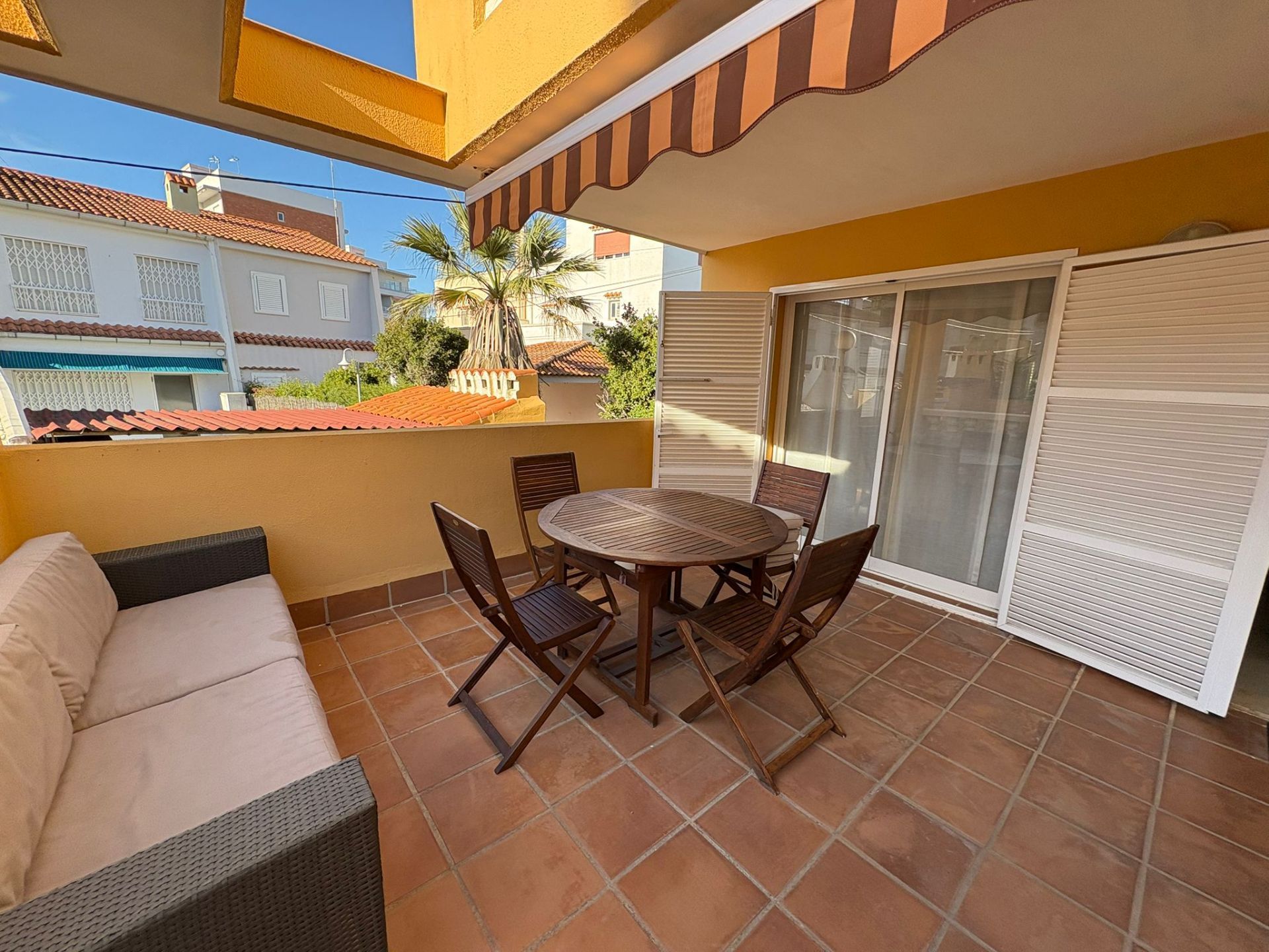 Terrassa de Casa adosada en venda en Sueca amb Piscina comunitària