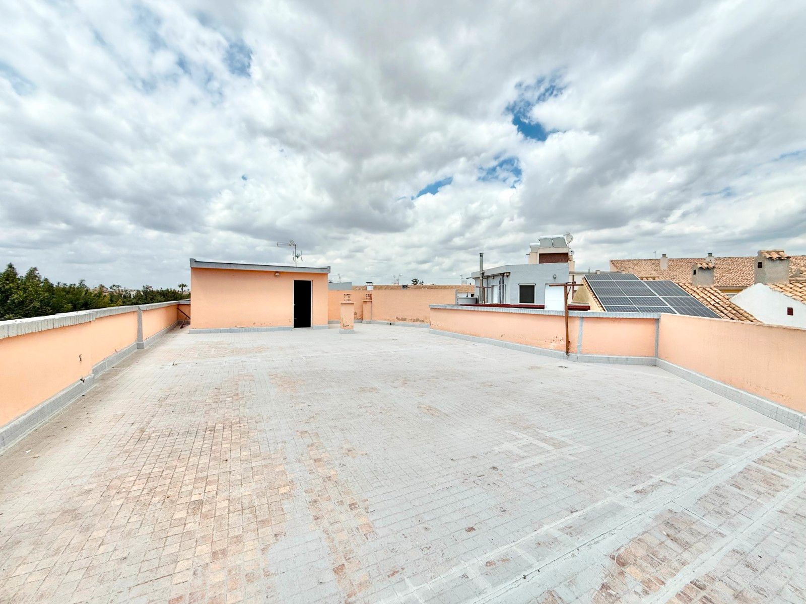 Terrace of Flat for sale in San Javier  with Terrace, Storage room and Washing machine