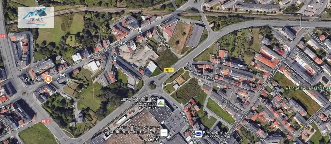 Vista exterior de Casa o xalet en venda en Ferrol amb Jardí privat