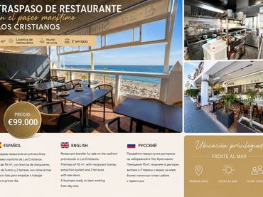 Local commercial en cession à Los Cristianos