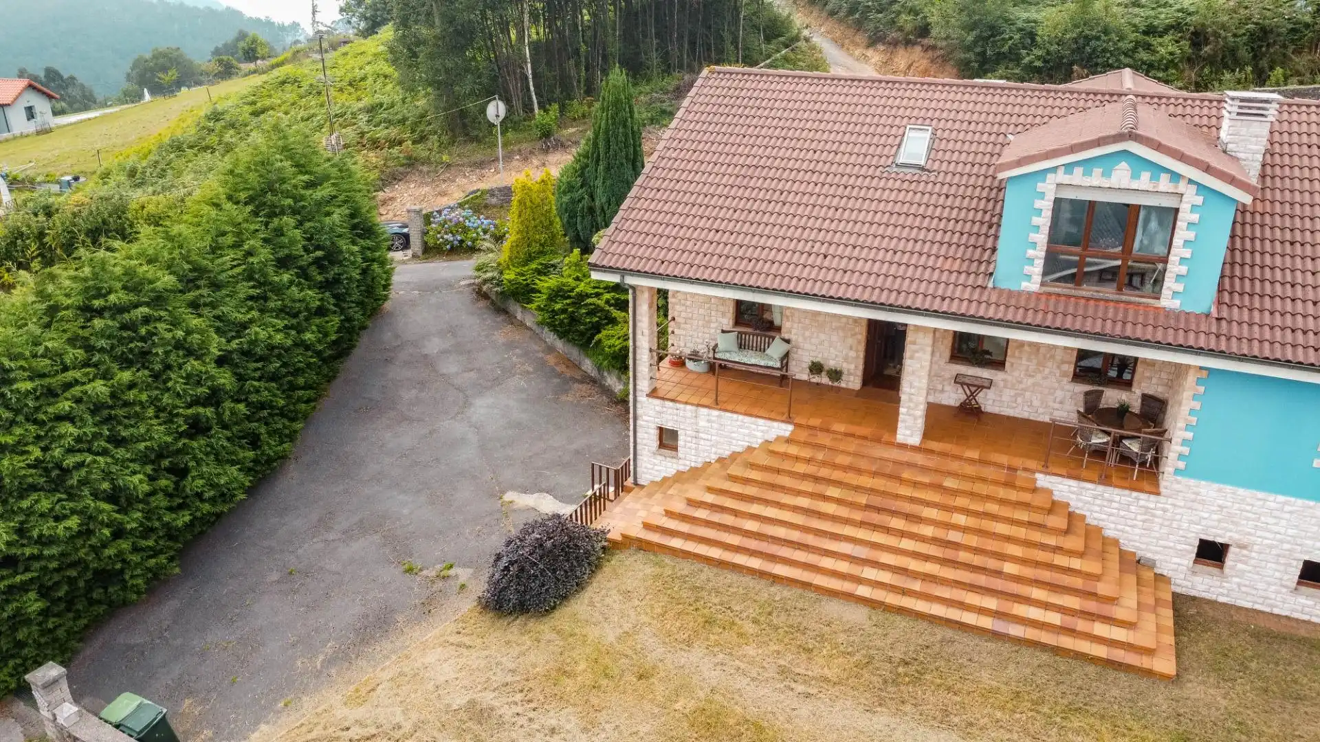 Vista exterior de Casa o chalet en venta en Pravia con Calefacción, Jardín privado y Parquet